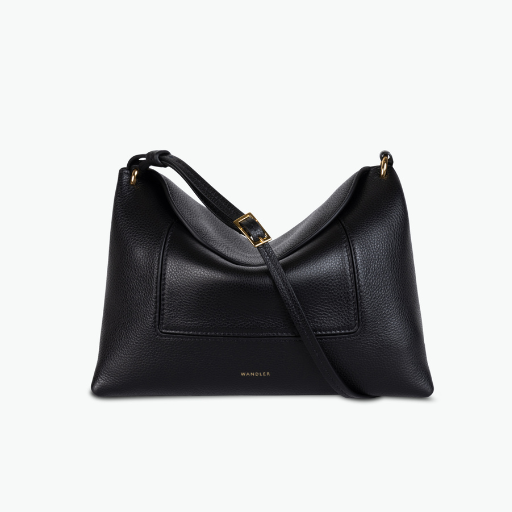 Penelope Slouch Bag - Black Crust