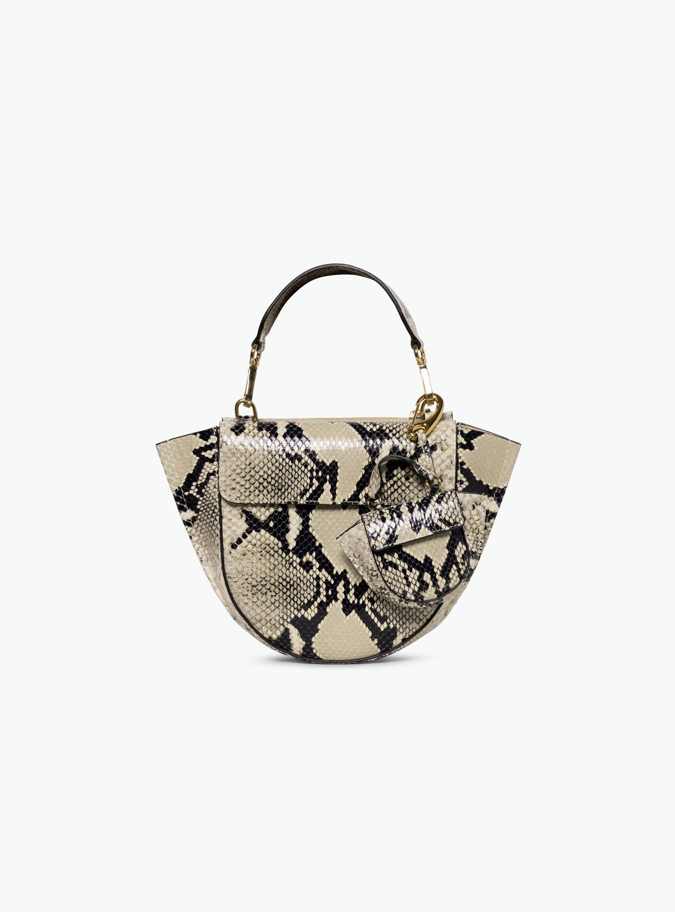 Hortensia Micro - Black / White Python