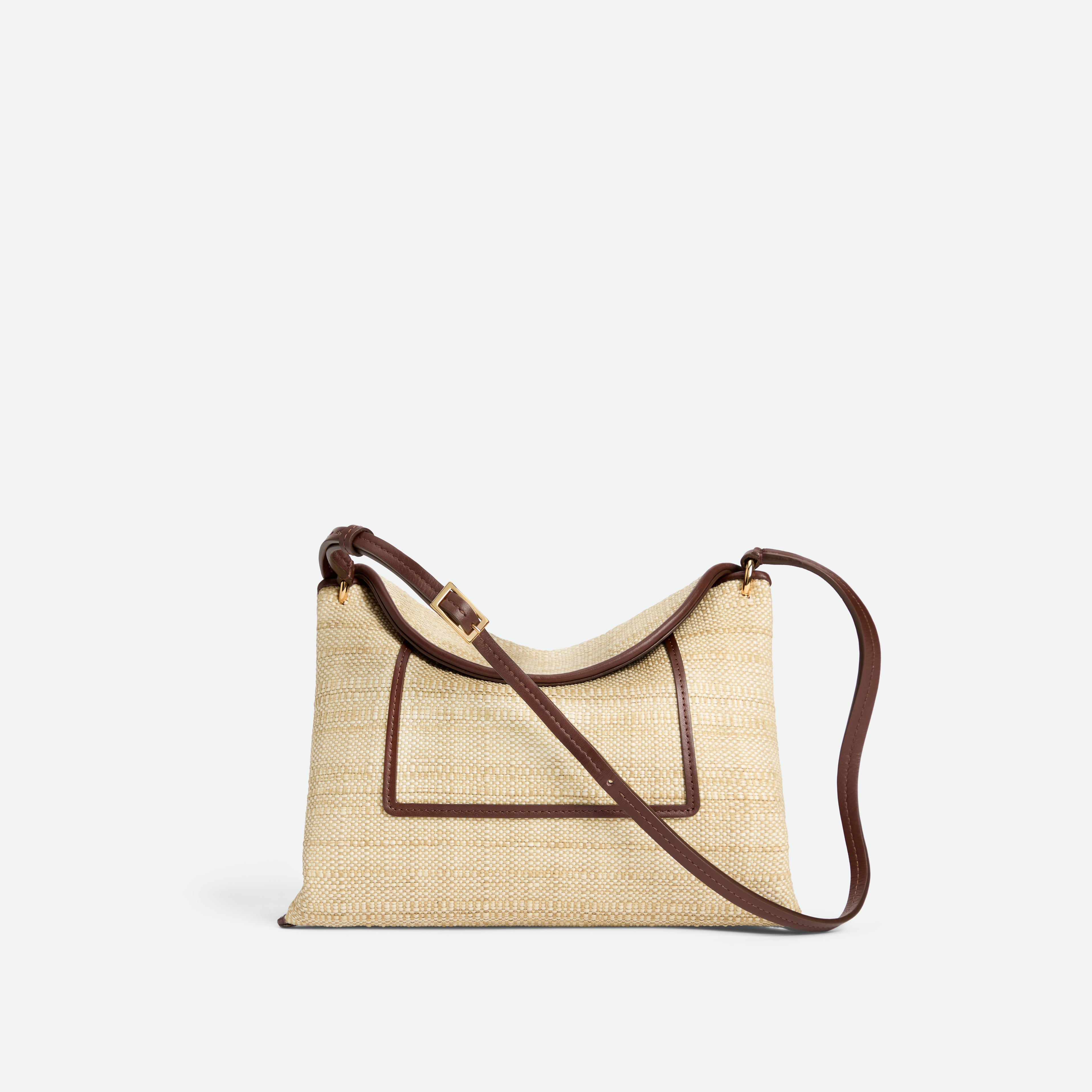 バッグ TENDERLOIN BOHO SHOULDERBAG Penelope Slouch Bag Raffia - Beige Raffia – Wandler.com