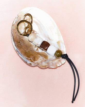 Bag Charm Beads - Marble Mix