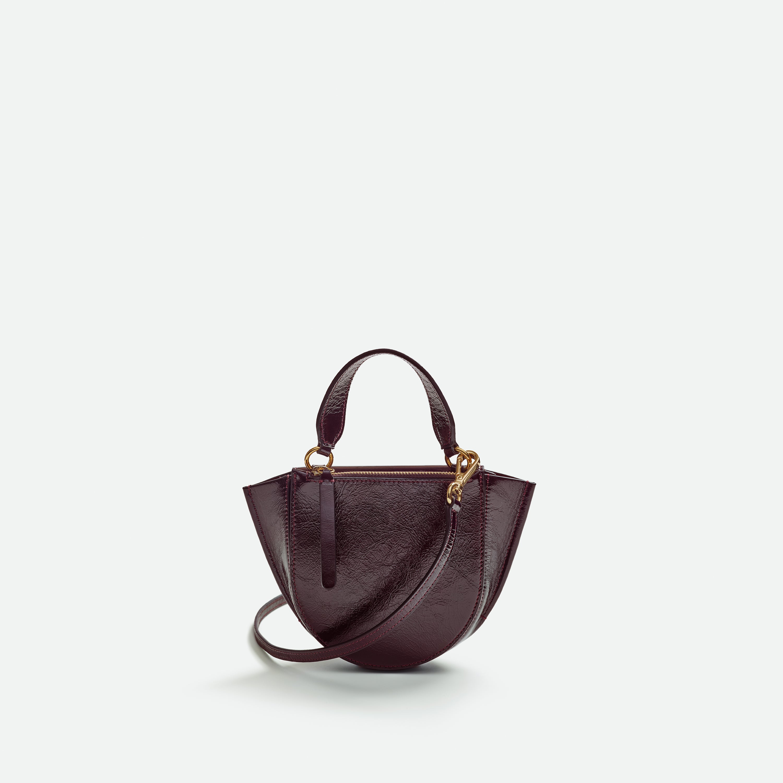 Wandler Hortensia Bag Piccola Bordeaux Glaze – Wandler.com