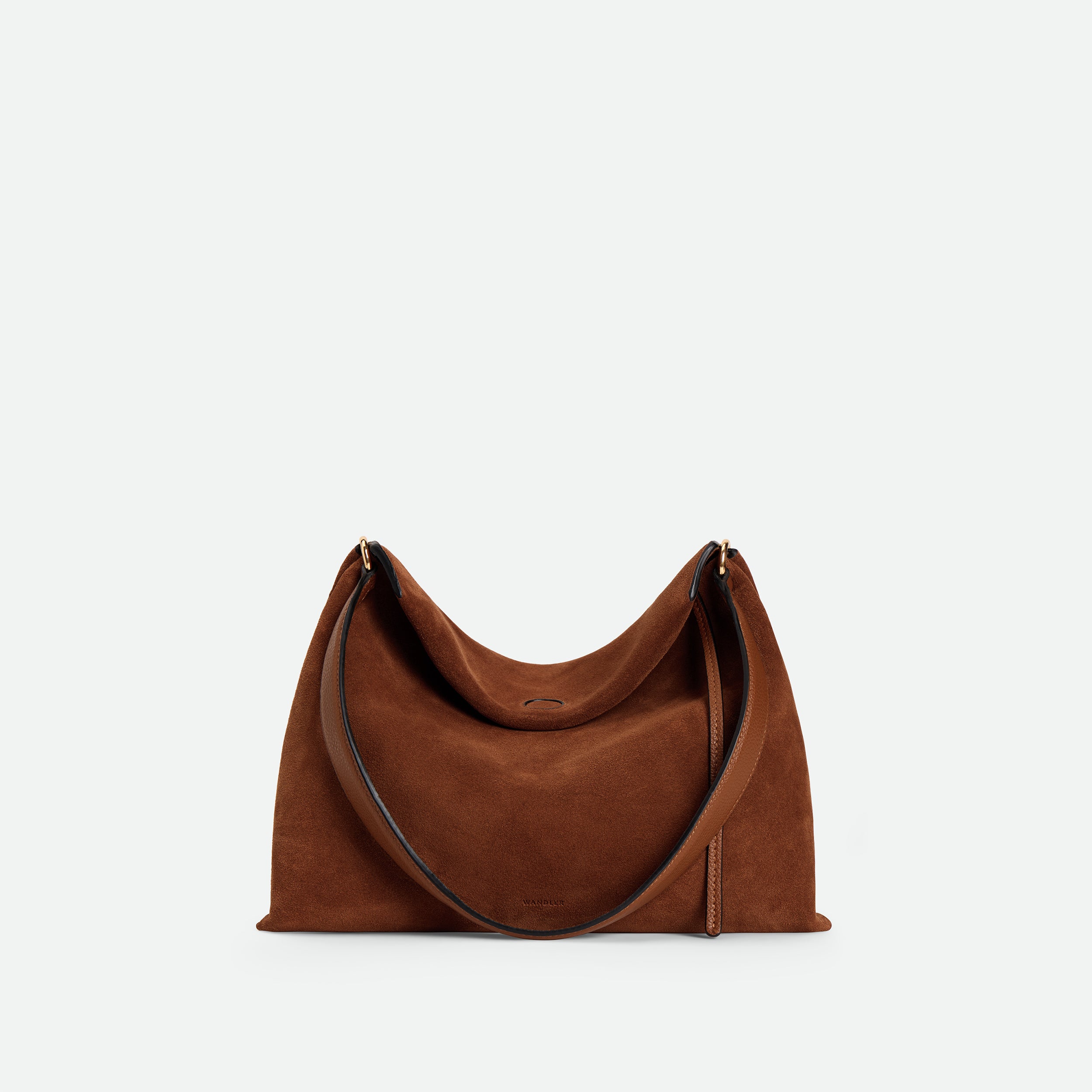 Wandler Penelope Tote Small Saddle Suede – Wandler.com