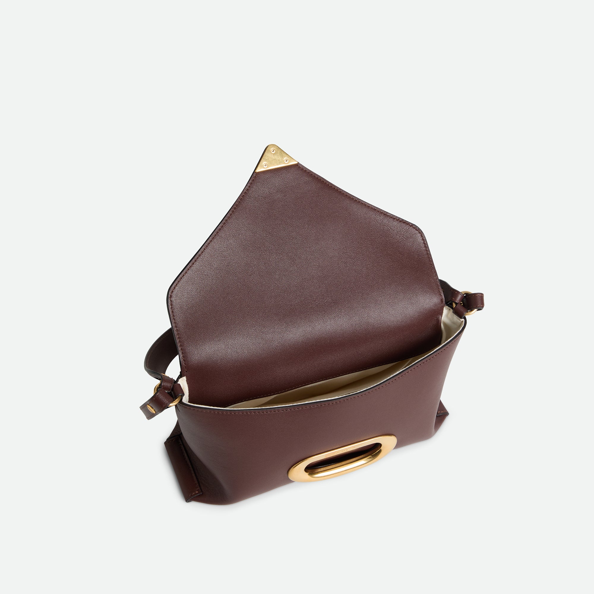 Wandler Veneto Shoulder Bag Small - Palissander – Wandler.com