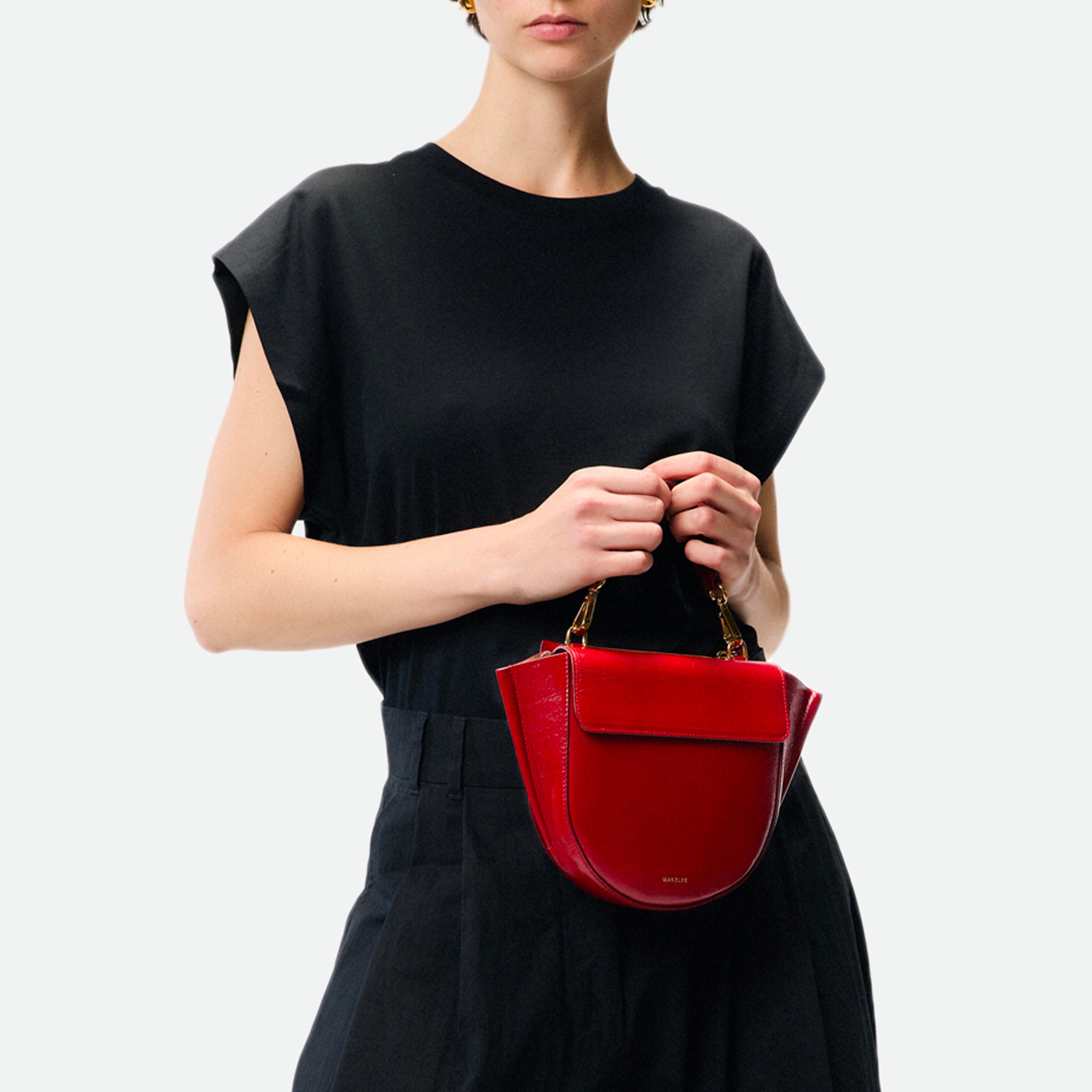 新品未使用タグ付き　WANDLER Hortensia Bag Mini Hortensia Bag Mini - Cranberry – Wandler.com