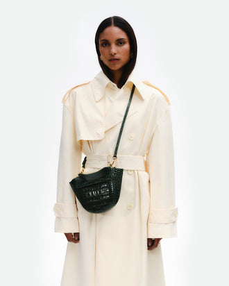 Hortensia Bag Mini - Olive Croco