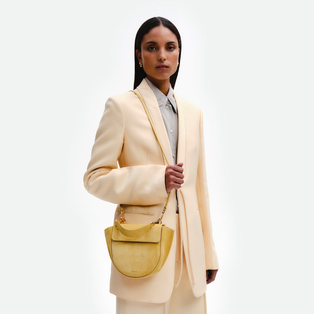 Hortensia Bag Mini Sandy Suede –