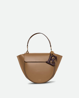 Bag Charm Letter - E - Grape