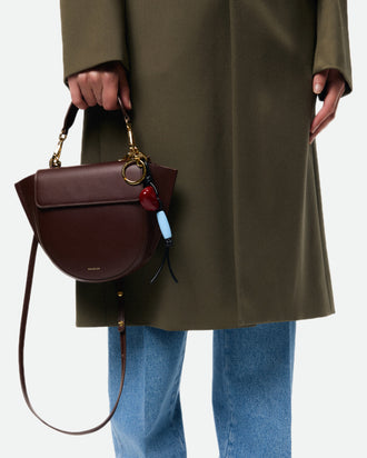 Bag Charm Talisman - Cranberry Mix