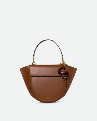 Bag Charm Letter - S - Bordeaux Croco