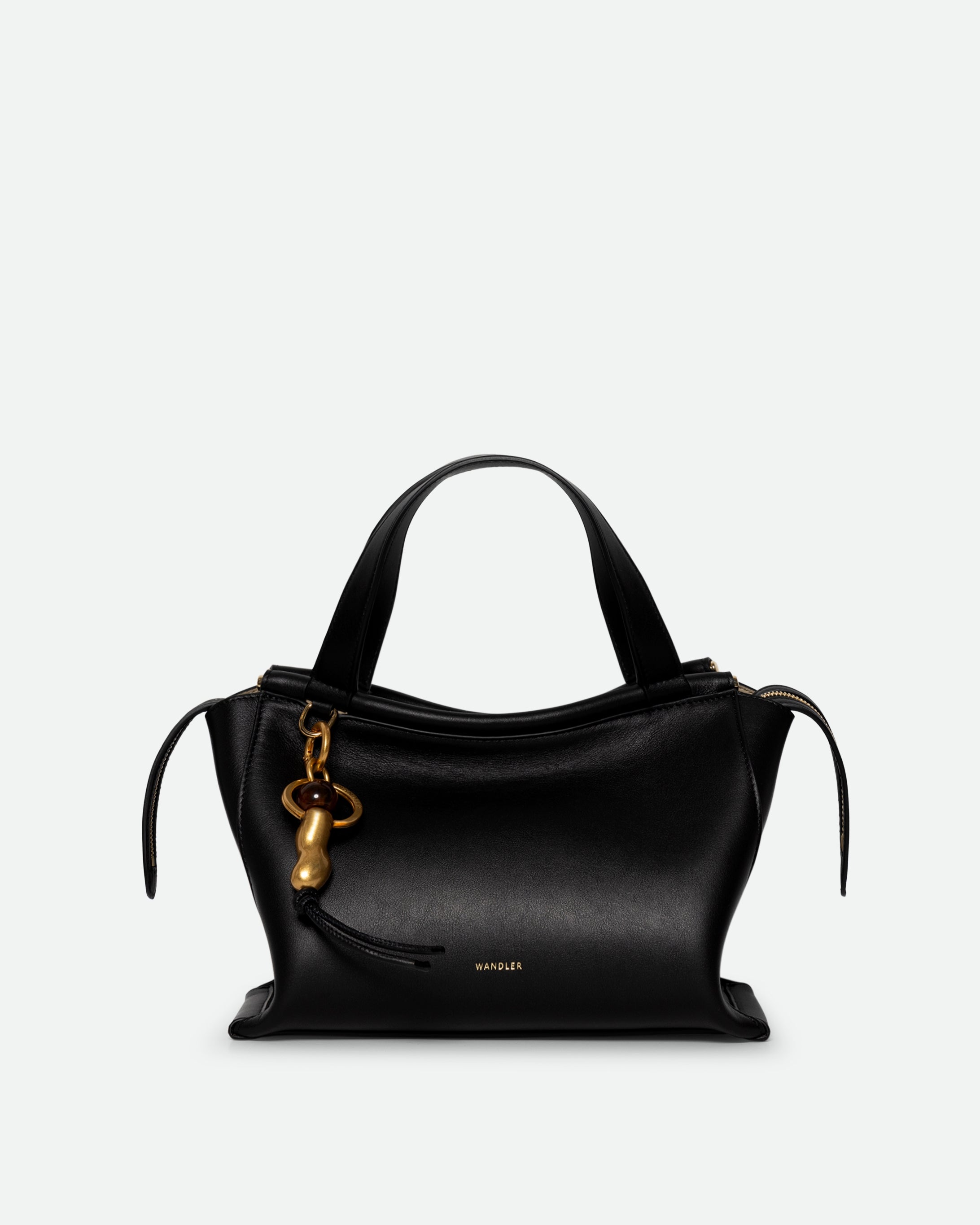 Bag Charm Beads - Gold Peanut