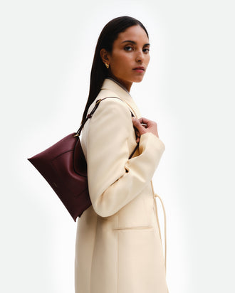 Penelope Slouch Bag - Acai Crust