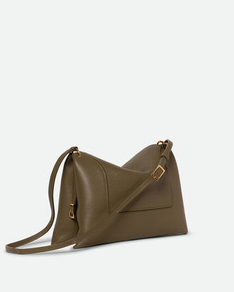 Penelope Slouch Bag - Olive Crust