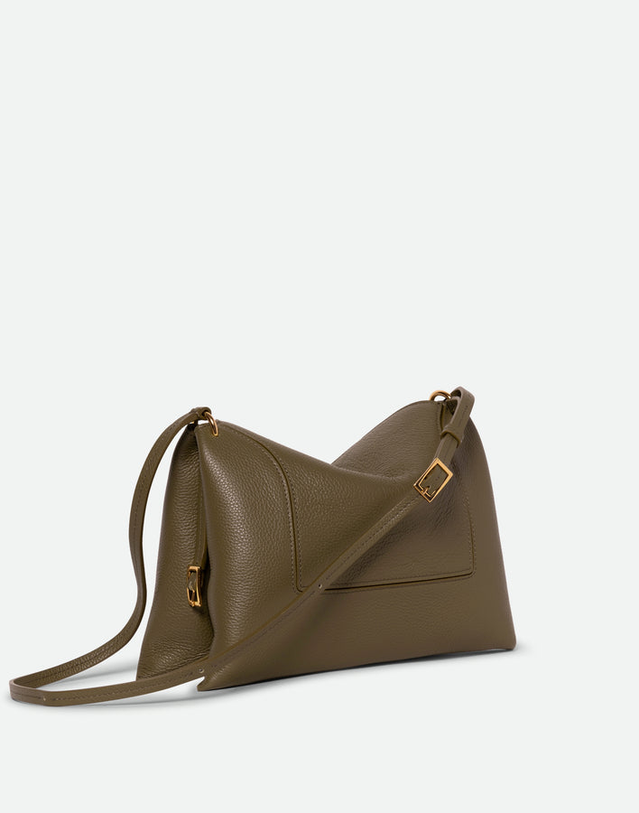 Penelope Slouch Bag - Olive Crust