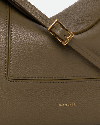Penelope Slouch Bag - Olive Crust