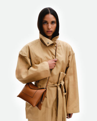 Penelope Slouch Bag - Tan Crust