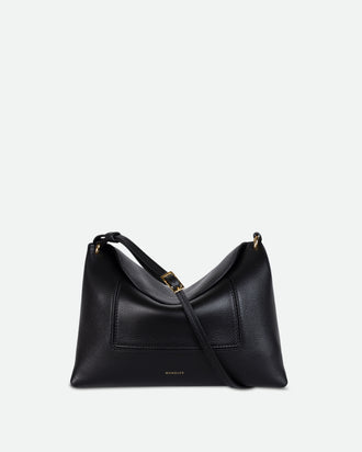 Penelope Slouch Bag - Black Crust