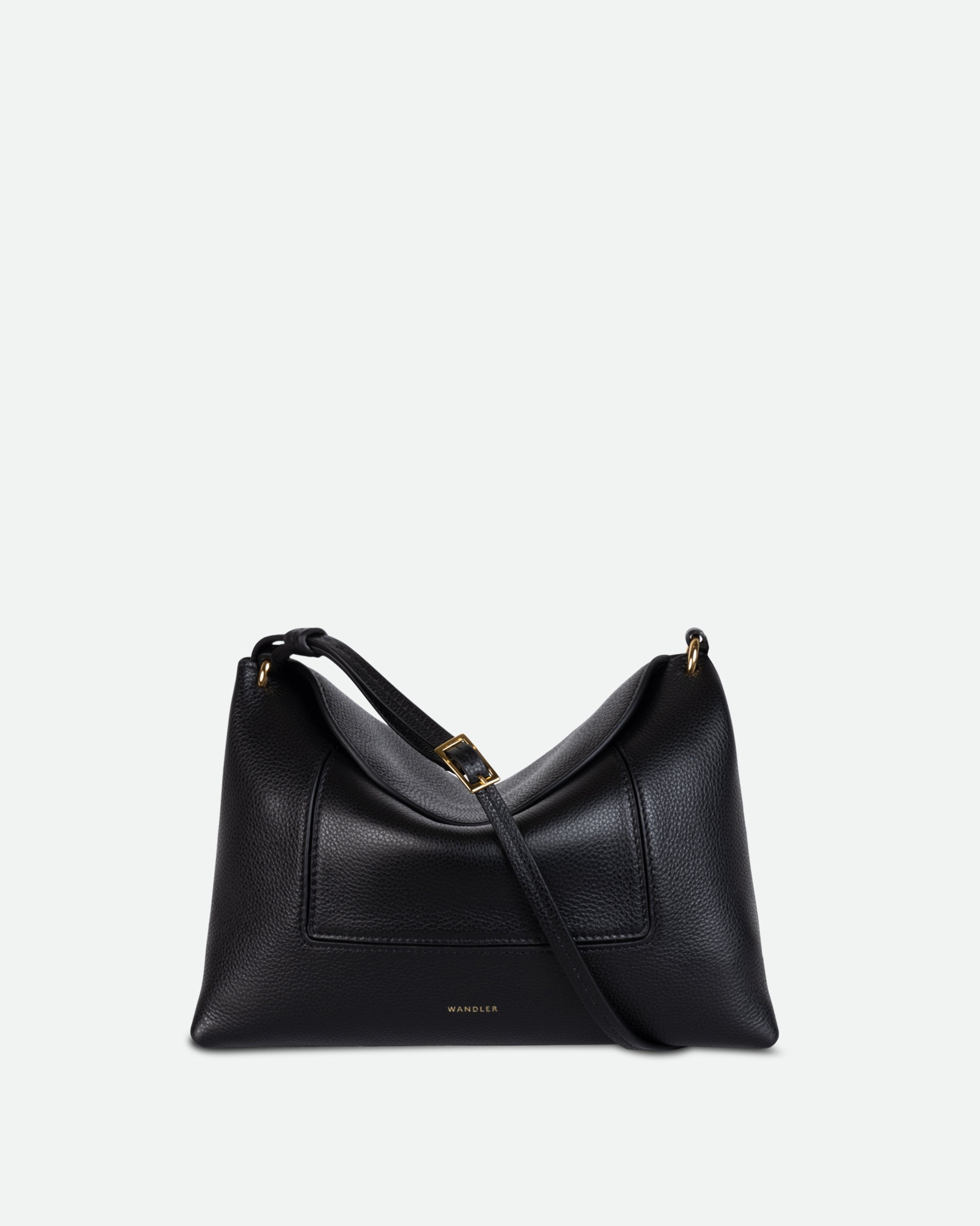 Penelope Slouch Bag - Black Crust