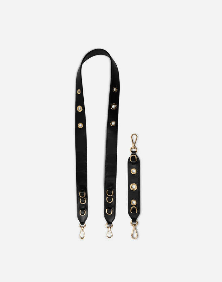 Strap Set  Hortensia Mini / Eyelets - Black