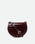 Kate Saddle Bag - Bordeaux Croco