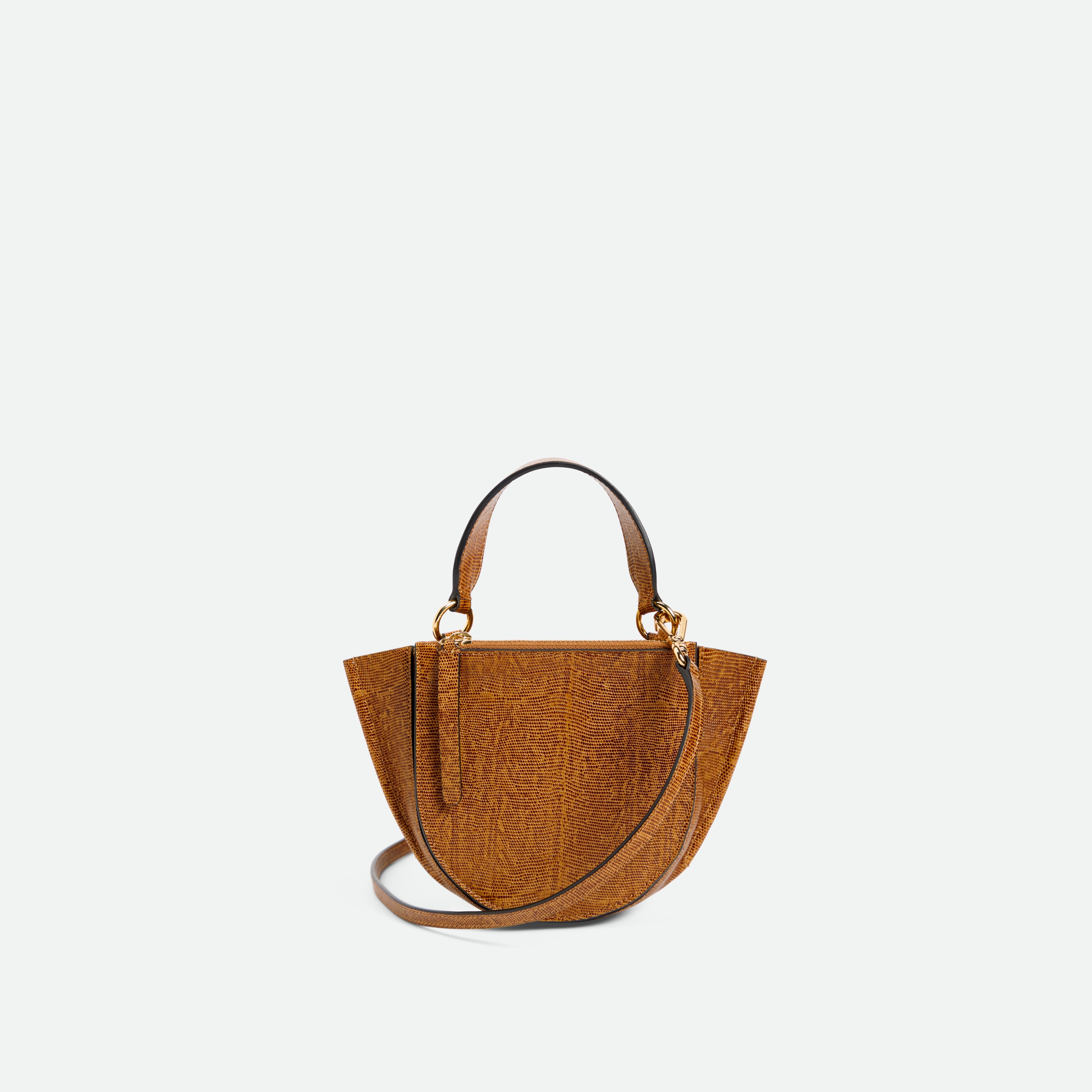 Hortensia Bag Piccola - Tabacco Lizzard – Wandler.com