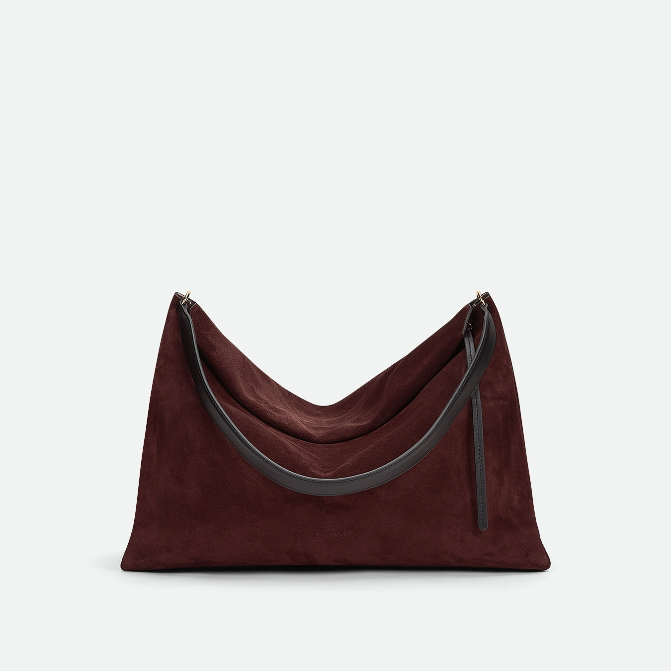 Penelope Tote - Acai Suede / Black – Wandler.com