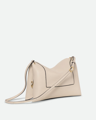 Penelope Slouch Bag - Beige Crust