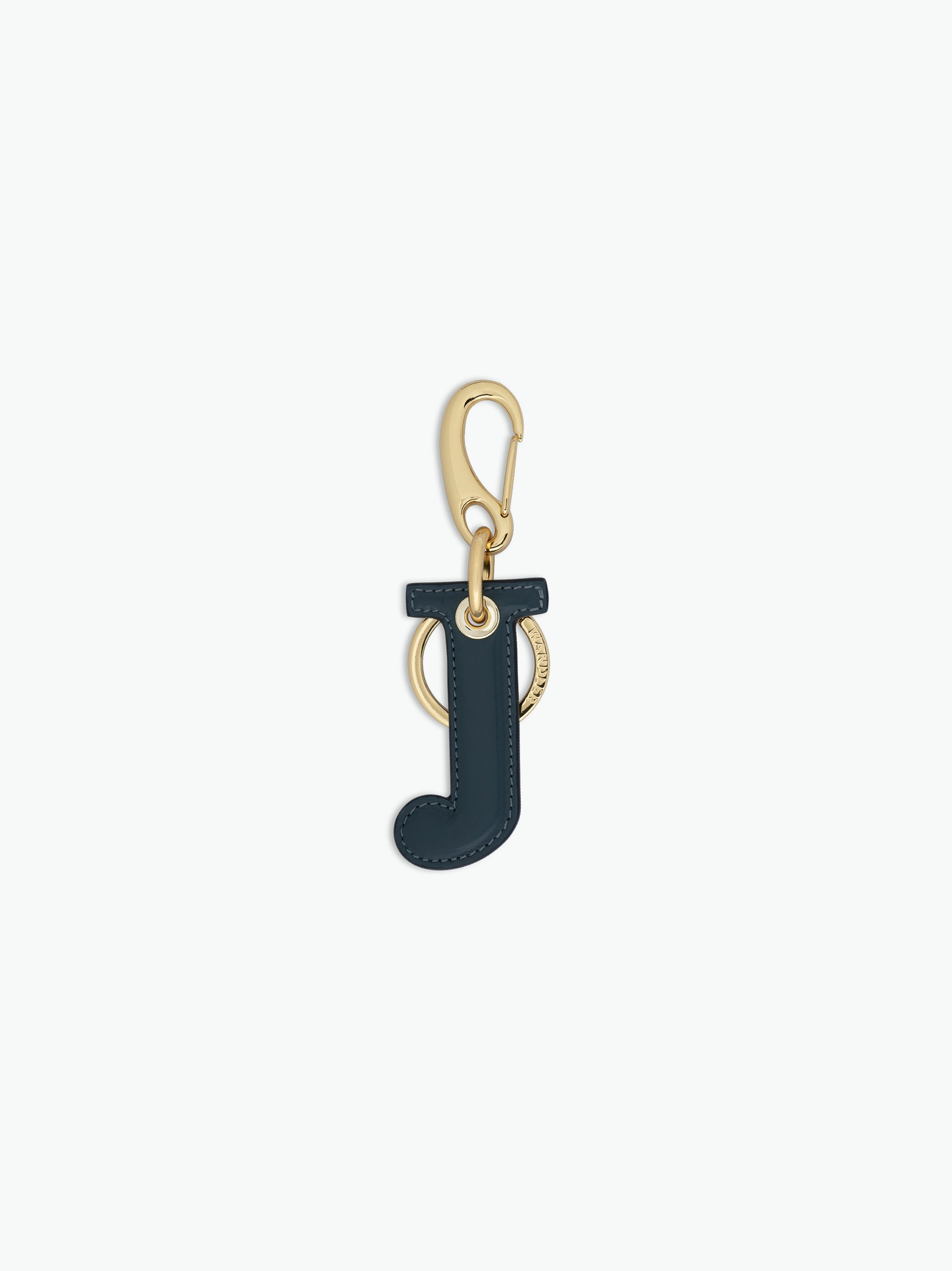 Bag Charm Letter - J - Teal