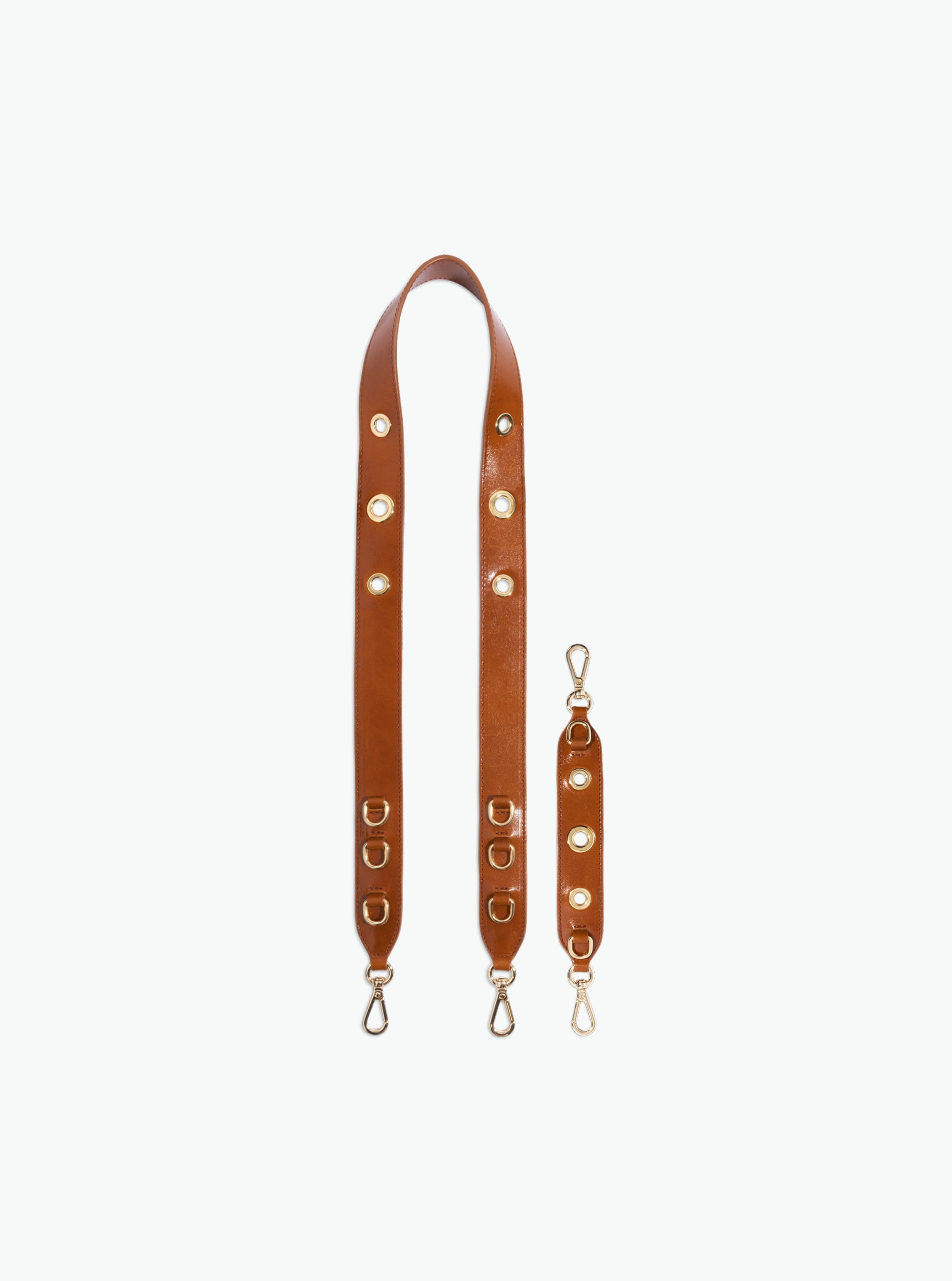 Strap Set Hortensia Mini / Eyelets - Cognac