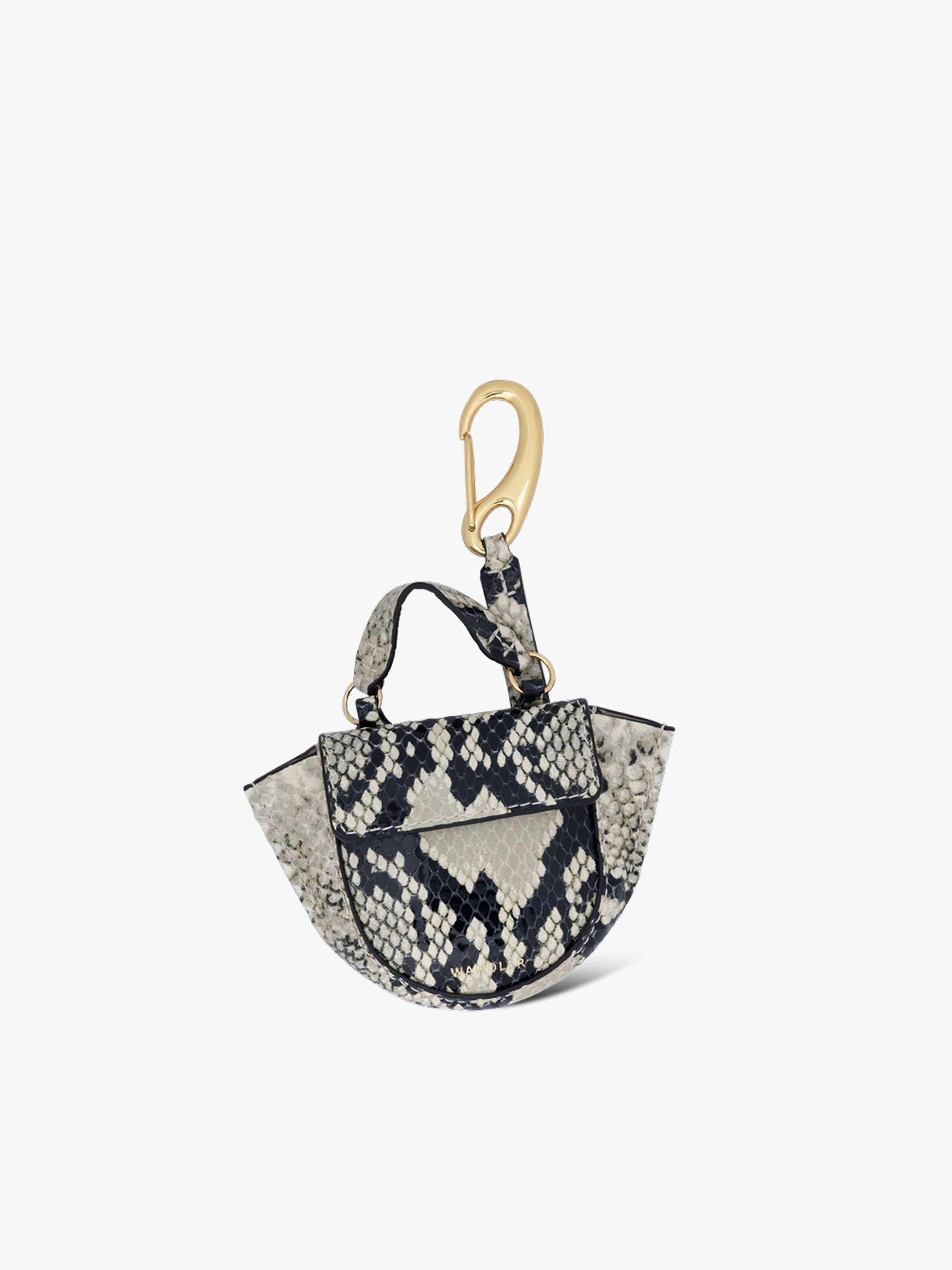 Hortensia Micro - Black / White Python