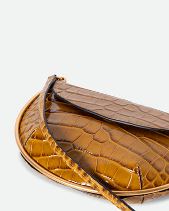 Kate Mini Crossbody - Saddle Croco