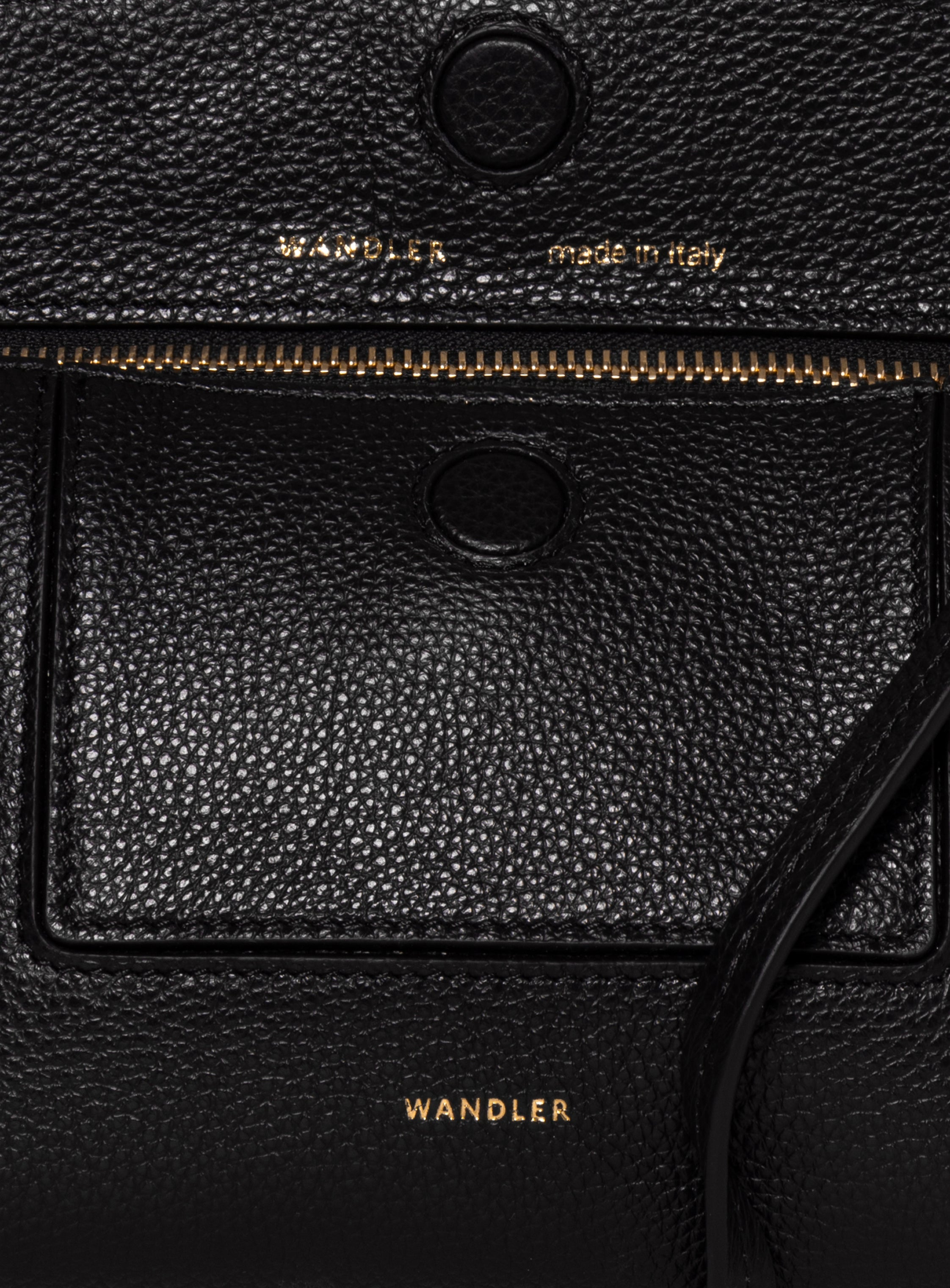 Penelope Slouch Mini - Black Crust