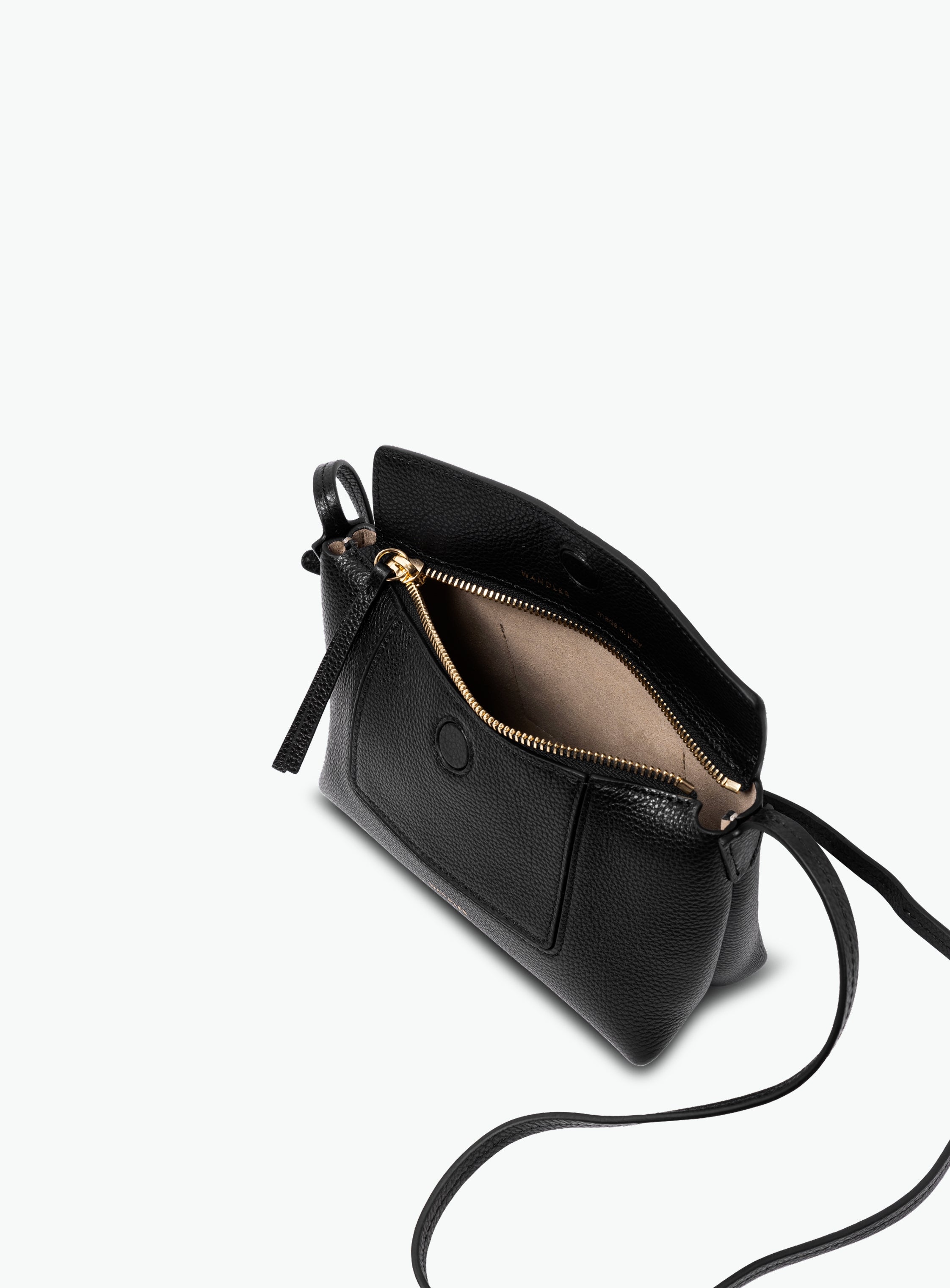 Penelope Slouch Mini - Black Crust