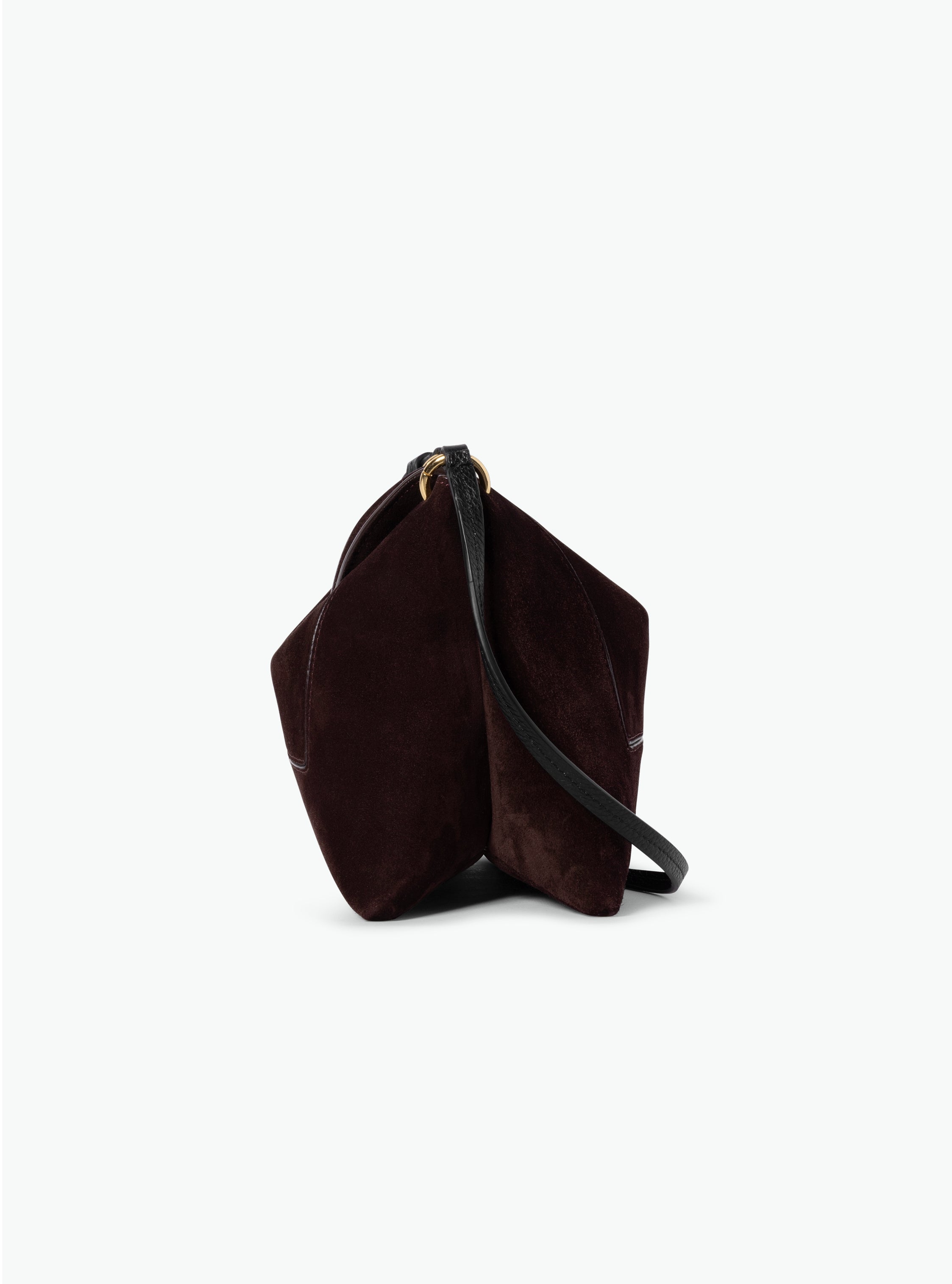 Penelope Slouch Bag - Acai Suede