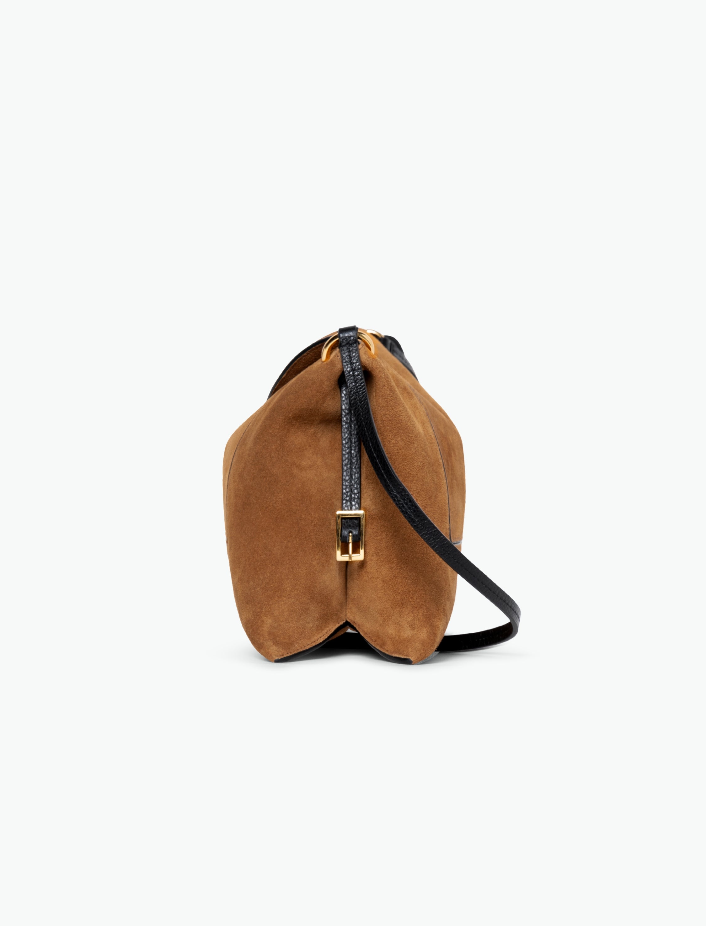 Penelope Slouch Bag - Cognac Suede