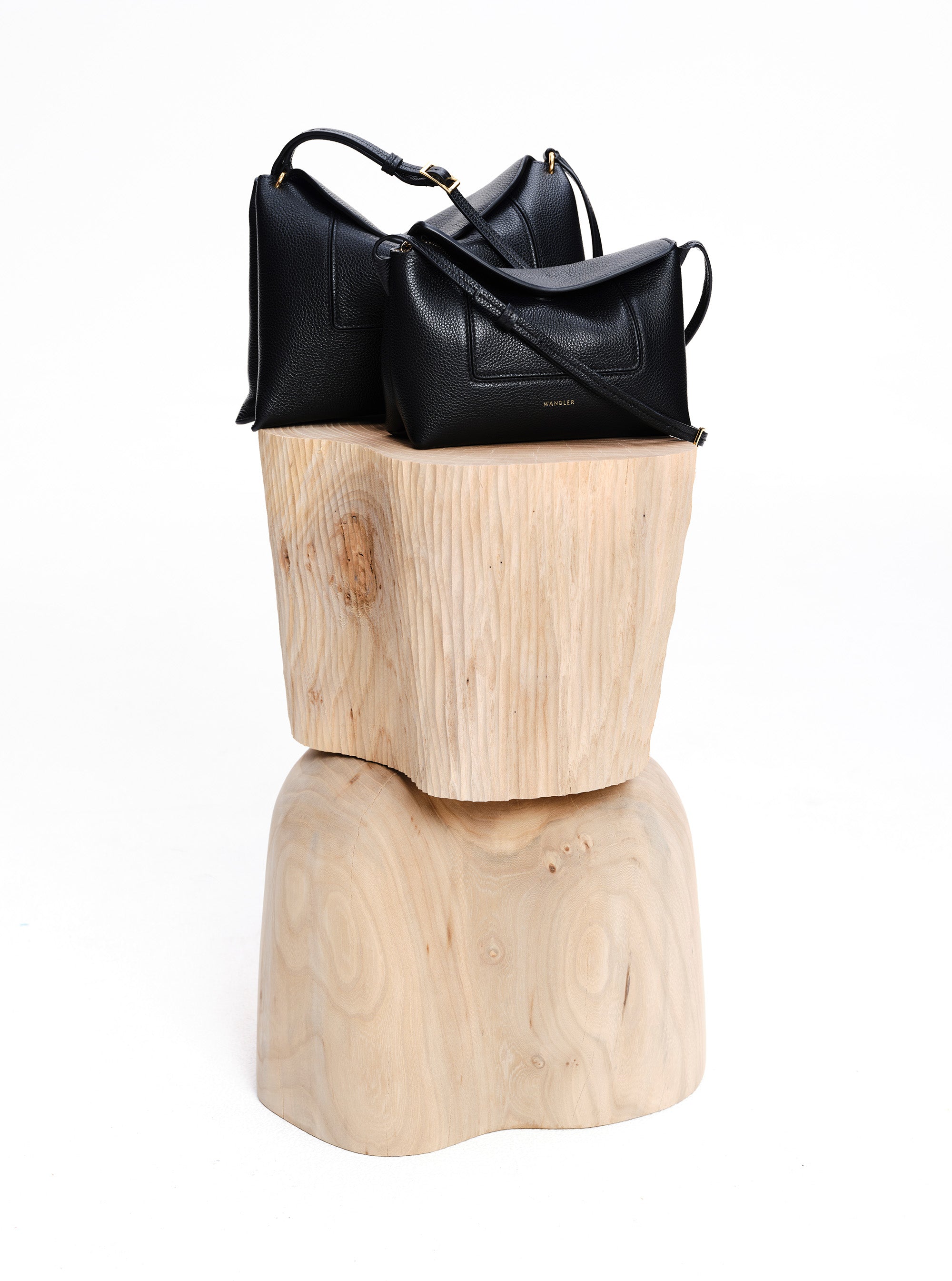 Penelope Slouch Mini - Black Crust