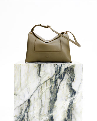 Penelope Slouch Bag - Olive Crust
