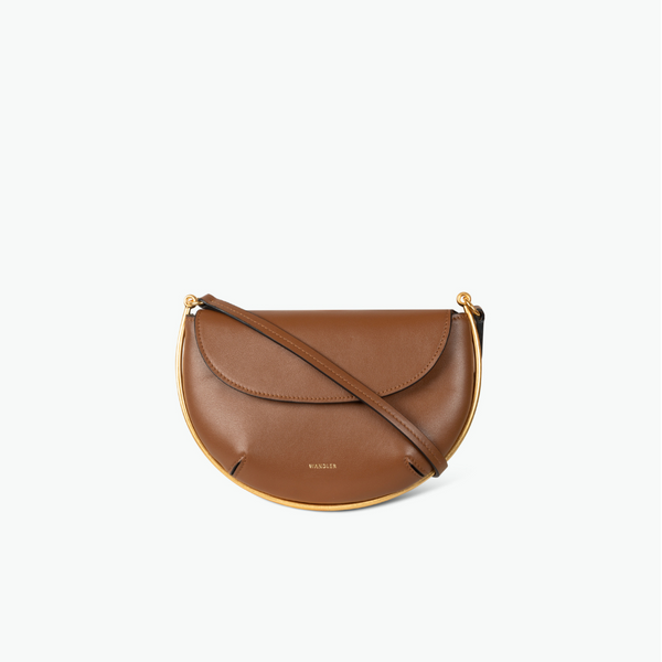 Kate Mini Crossbody - Saddle