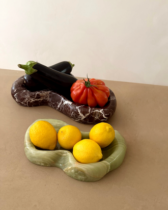 PRE ORDER Peanut Bowl Small - Verde Onyx