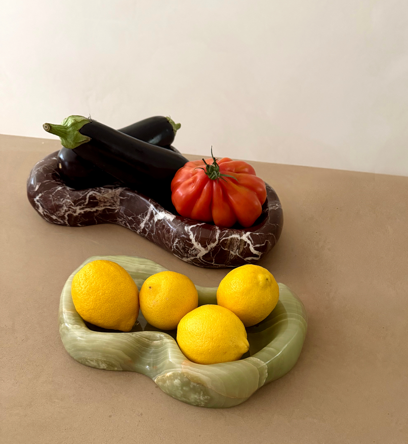 PRE ORDER Peanut Bowl Small - Verde Onyx