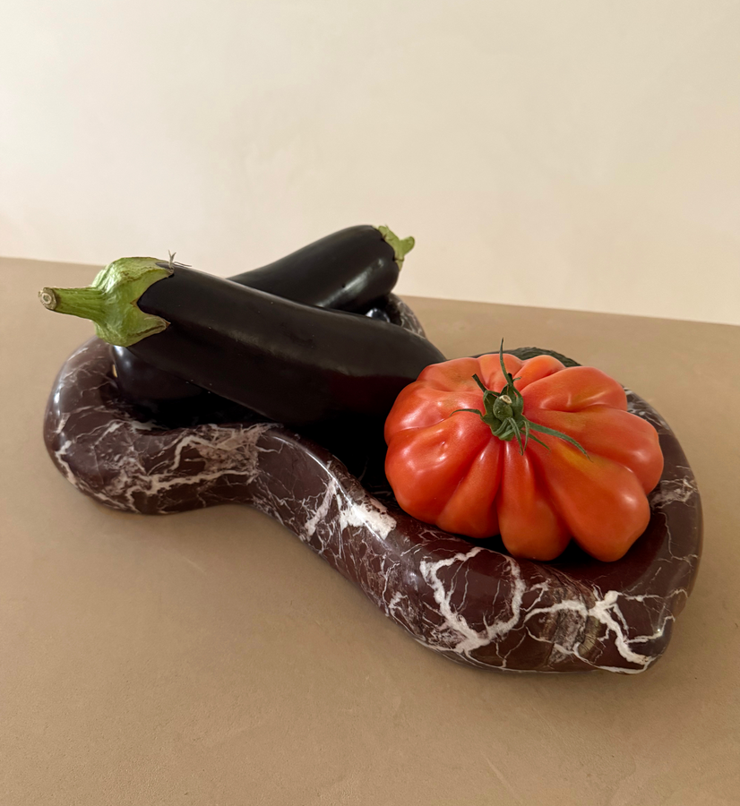 PRE ORDER Peanut Bowl Large - Amarena Marble