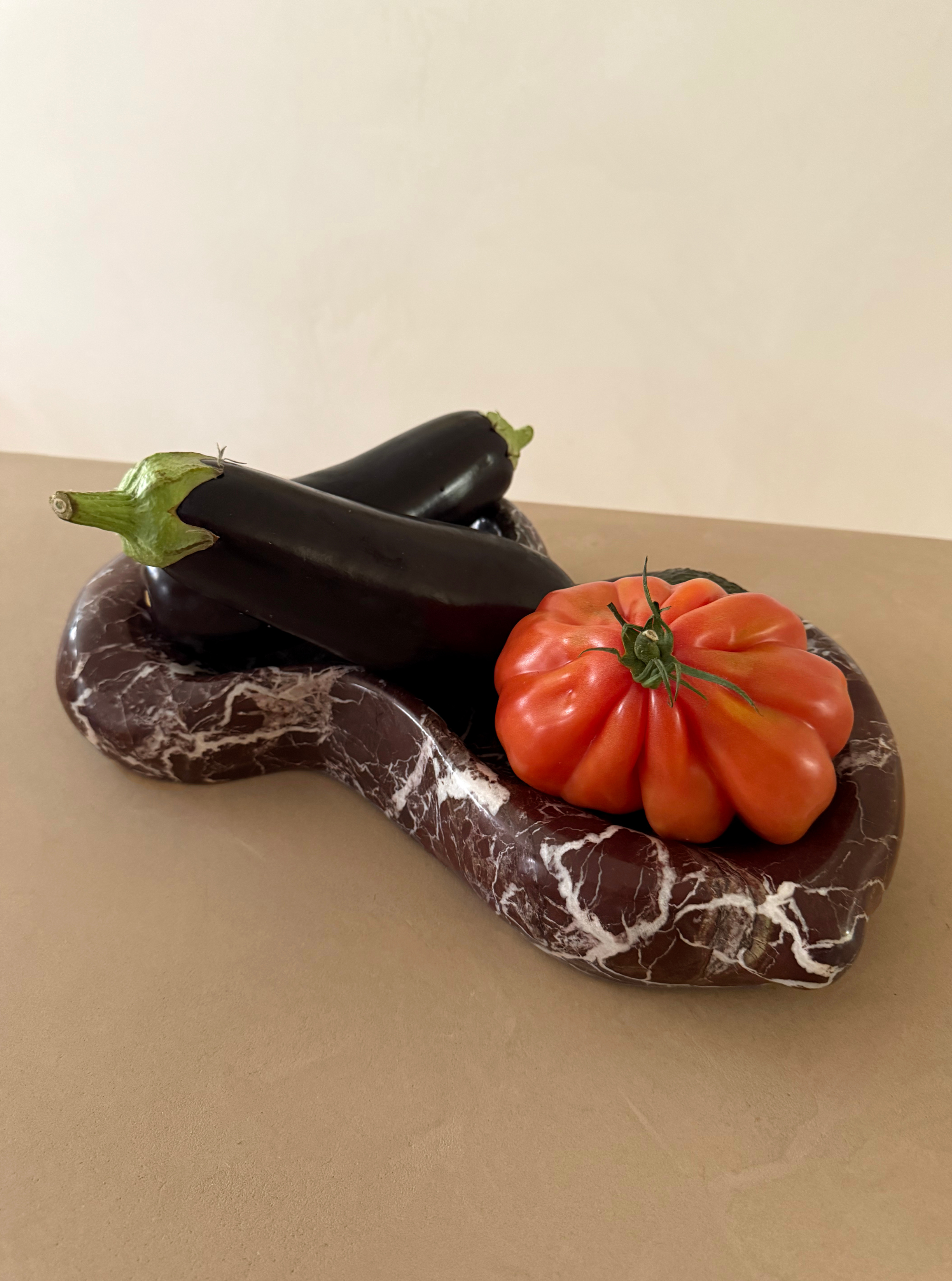 PRE ORDER Peanut Bowl Large - Amarena Marble