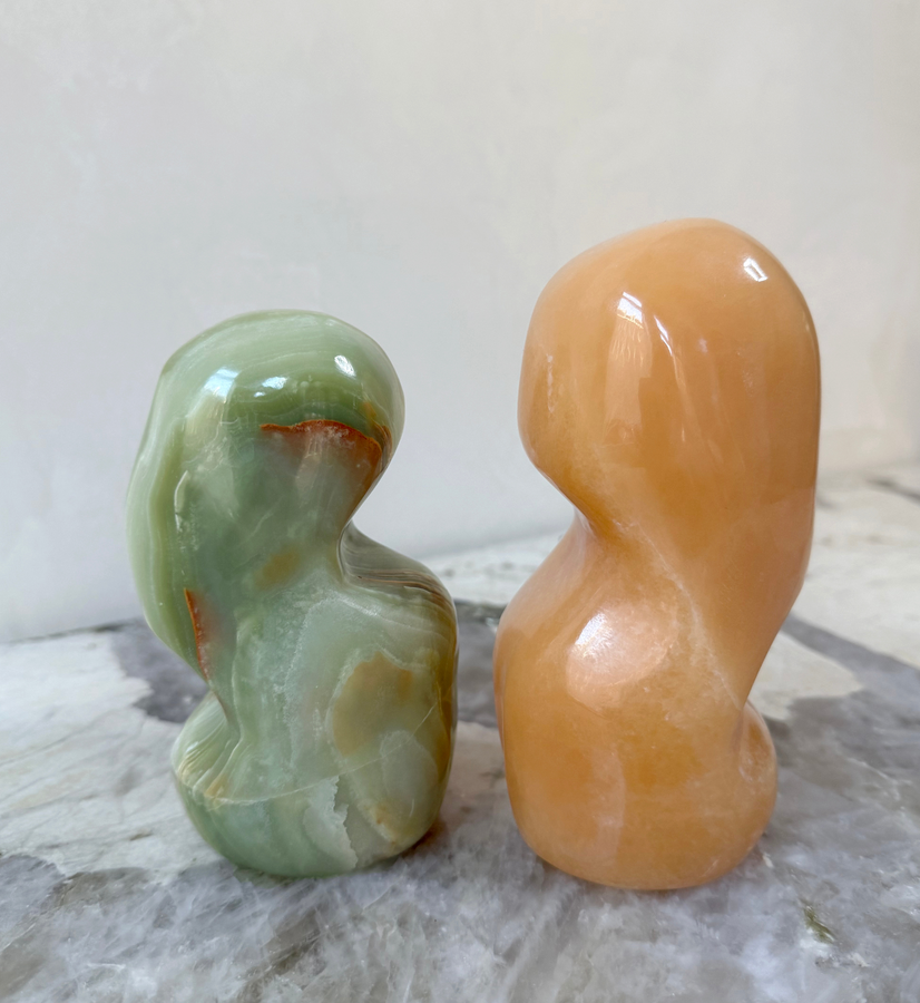 PRE ORDER Peanut Bookends - Verde / Honey