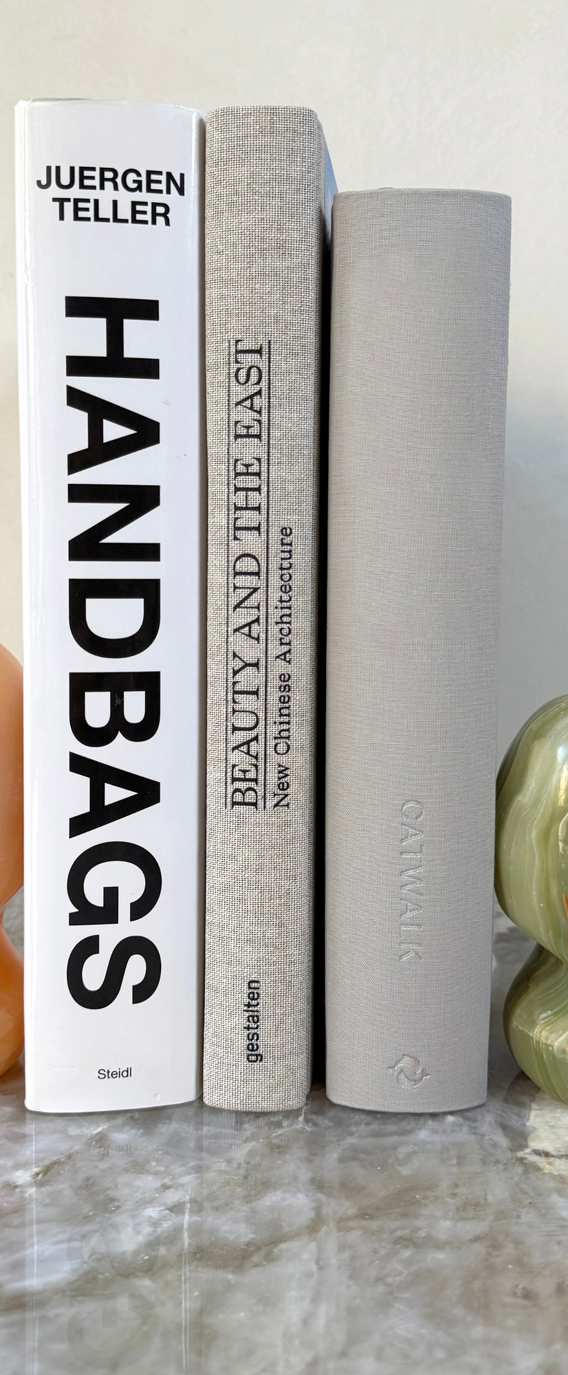 Peanut Bookends - Verde / Honey