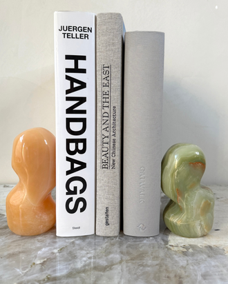 PRE ORDER Peanut Bookends - Verde / Honey