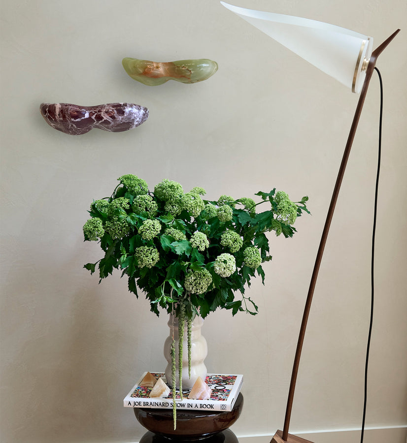 PRE ORDER Peanut Shelf Small - Verde Onyx