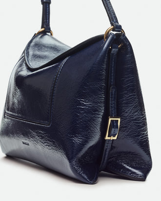 Penelope Slouch Bag - Navy Glaze