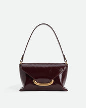 Veneto Shoulder Bag Small - Bordeaux Glaze