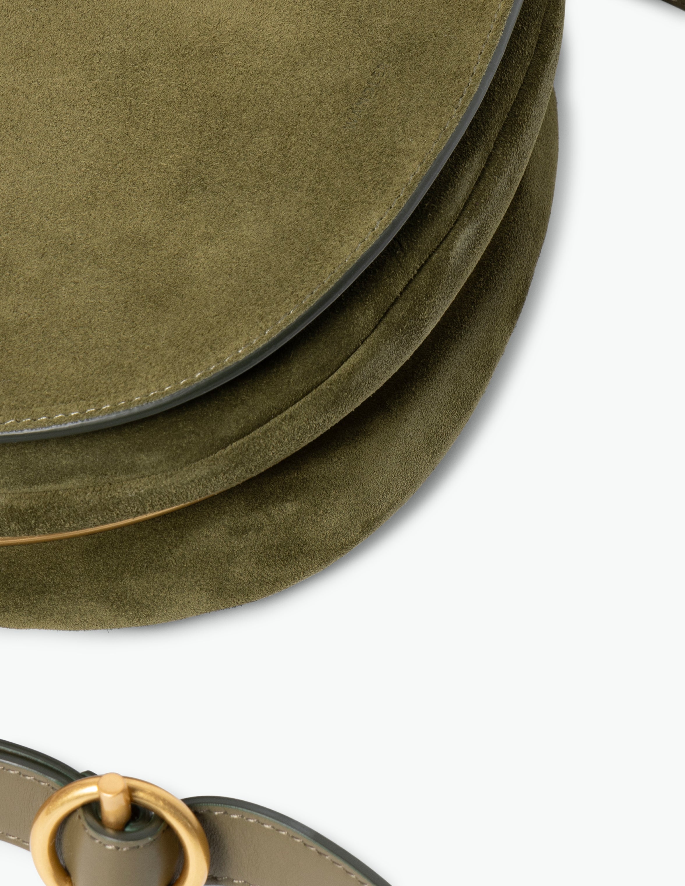 Kate Bag - Olive Suede / Olive