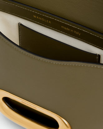Veneto Crossbody Small - Deep Olive