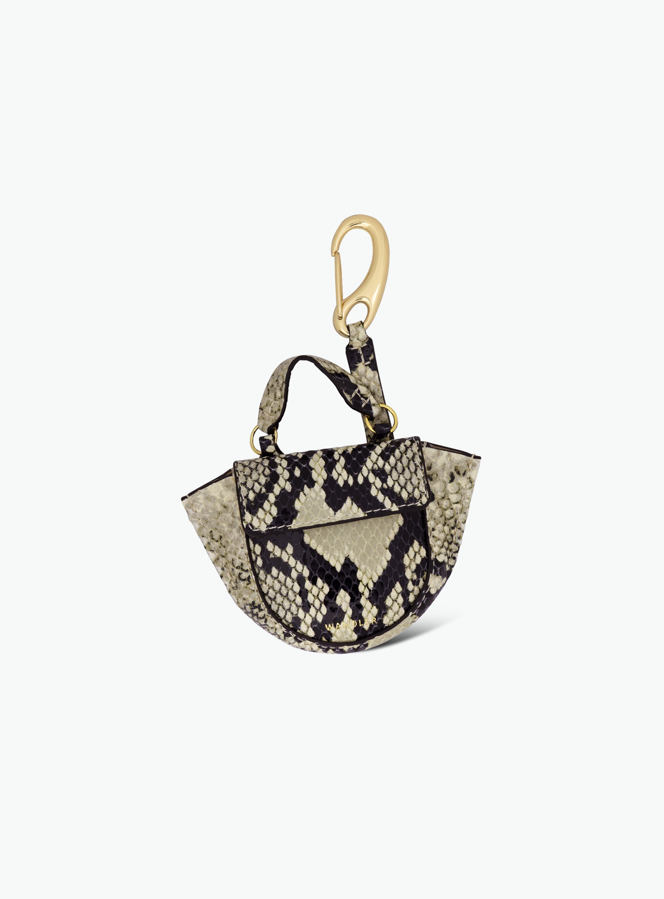 Hortensia Micro - Black / White Python